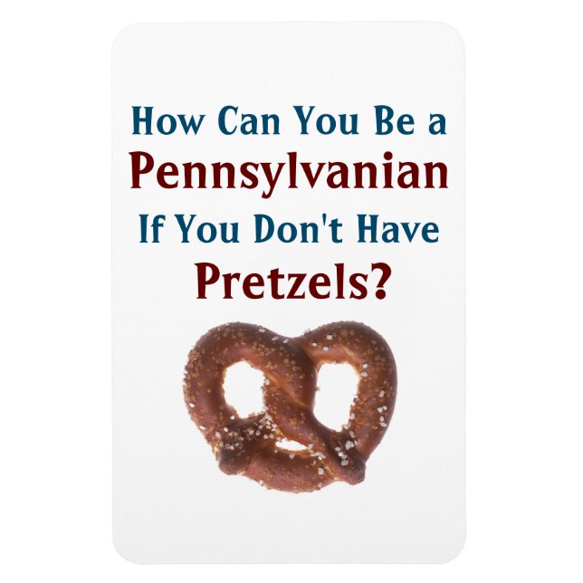Pennsylvania Pretzels Magnet (Vertikal)