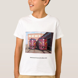 Pennsylvania Railroad E-8a,s 5809 und 5811 Kinder T-Shirt