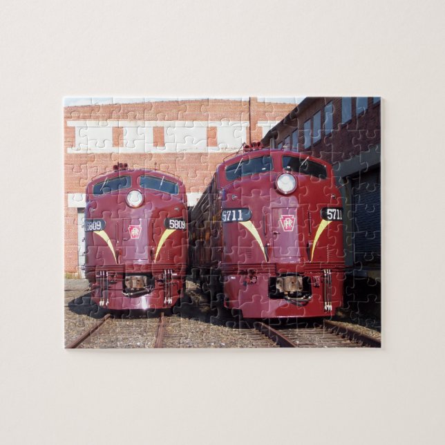 Pennsylvania Railroad E-8a,s (JTFS) 5809 und 5711 (Horizontal)