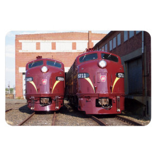 Pennsylvania Railroad E-8a,s (JTFS) 5809 und 5711 Magnet