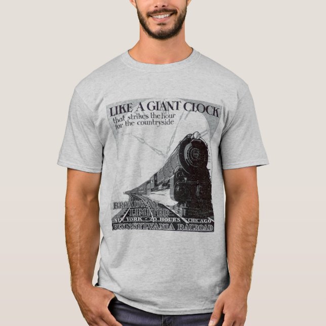 Pennsylvania Railway Broadway Limited 1929  T-Shirt (Vorderseite)