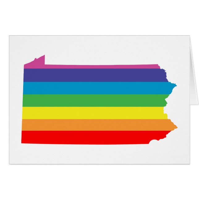 Pennsylvania Regenbogenstreifen (Vorderseite (Horizontal))