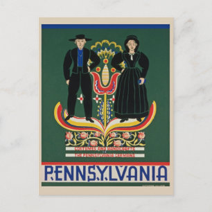 Pennsylvania-Reisepostkarte Postkarte