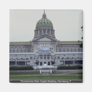Pennsylvania Staat Hauptstadt Gebäude, Harrisburg, Magnet