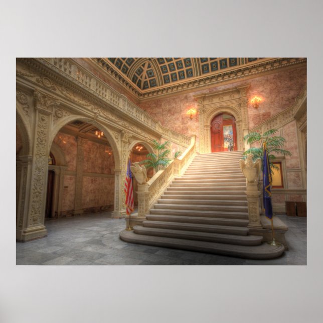 Pennsylvania Staat Matthew J. Ryan Gebäude Poster (Vorne)