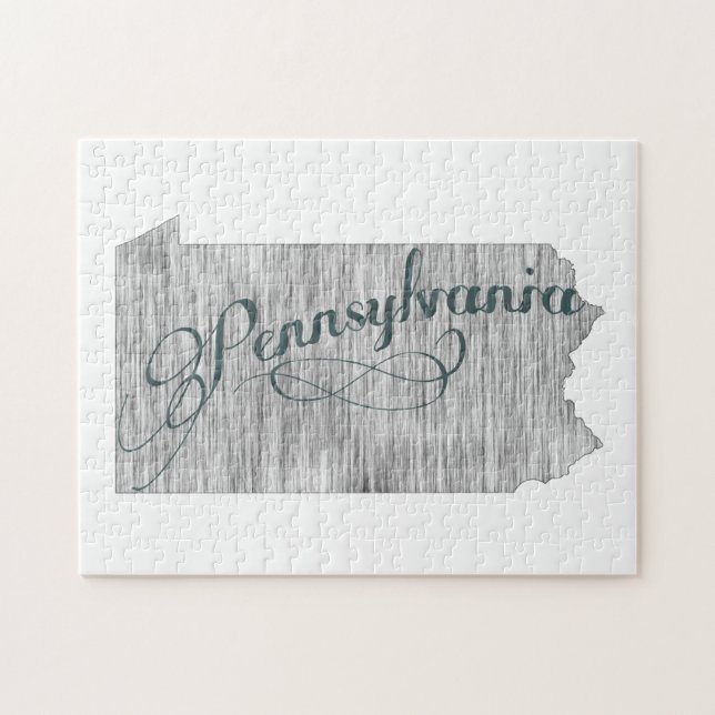 Pennsylvania Staat Typografie (Horizontal)