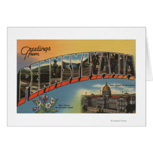 Pennsylvania (Staats-Hauptstadt/Blume)