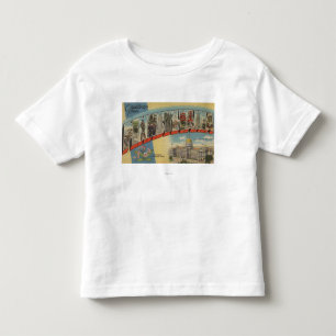 Pennsylvania (Staats-Hauptstadt/Blume) 2 Kleinkind T-shirt
