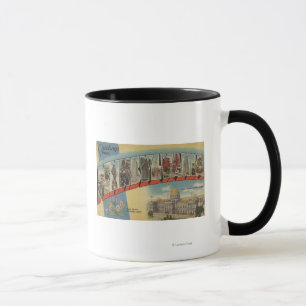 Pennsylvania (Staats-Hauptstadt/Blume) 2 Tasse