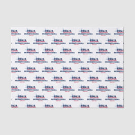 Pennsylvania Staatsstolz Tissue Paper Seidenpapier