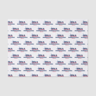Pennsylvania Staatsstolz Tissue Paper Seidenpapier