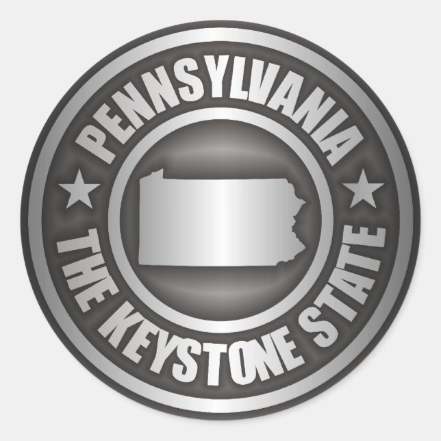 Pennsylvania Steel Stickers (Vorderseite)