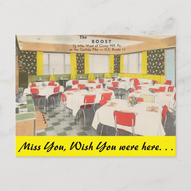 Pennsylvania, The Roost, Camp Hill Postkarte (Vorderseite)