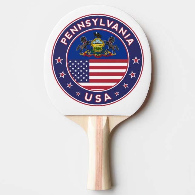 Pennsylvania Tischtennis Schläger (Vorderseite)