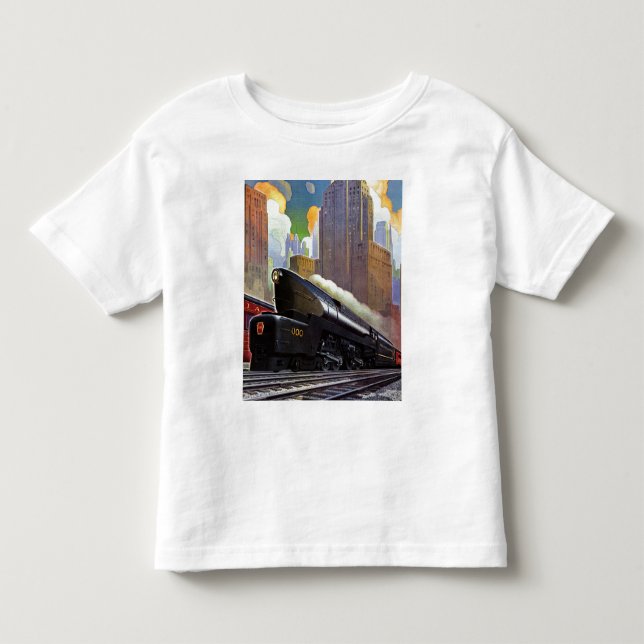Pennsylvania Train von unbekannt Kleinkind T-shirt (Vorderseite)