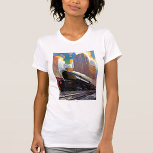 Pennsylvania Train von unbekannt T-Shirt