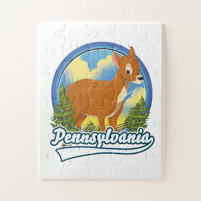 Pennsylvania Travel-Logo (Vertikal)