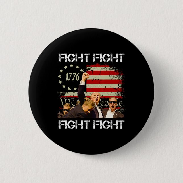 Pennsylvania Trump 2024 Kampf! Button (Vorderseite)