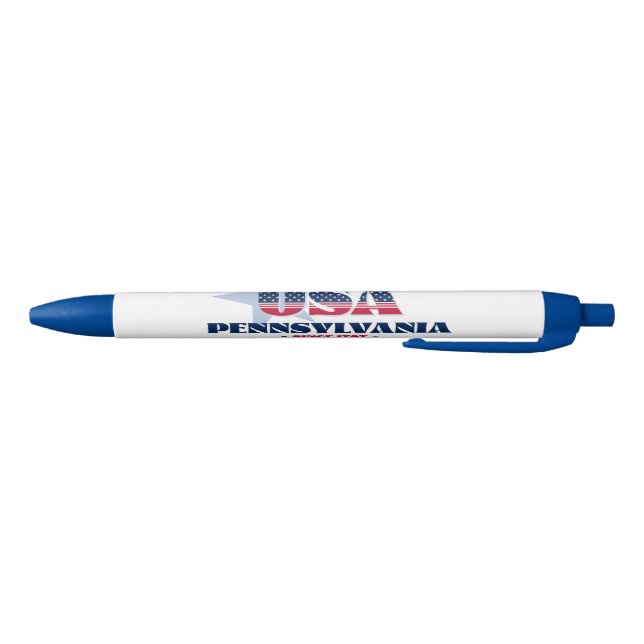 Pennsylvania und American Icon Pen Kugelschreiber (Unterseite)