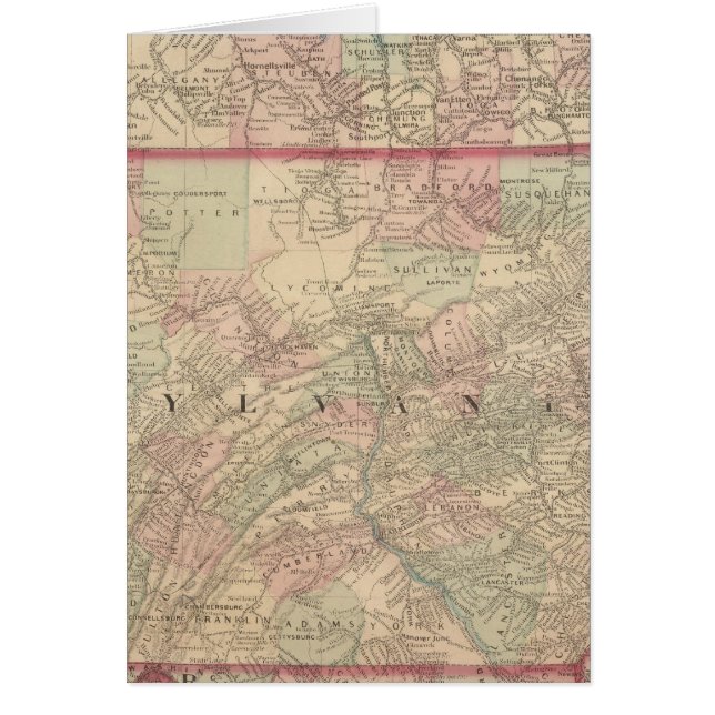 Pennsylvania und New Jersey (Vorne)