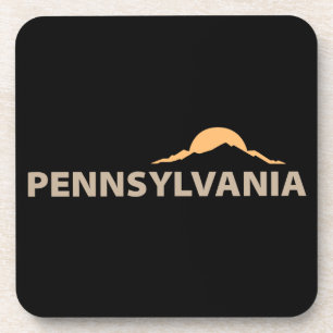 Pennsylvania, USA Getränkeuntersetzer