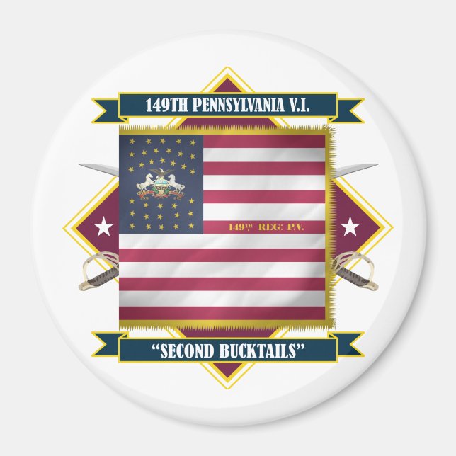 Pennsylvania V.I. Magnet (Vorne)