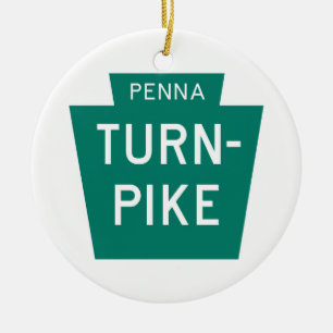 PennsylvaniaTurnpike Keramikornament