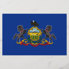 Pennsylvanische Flagge Briefpapier