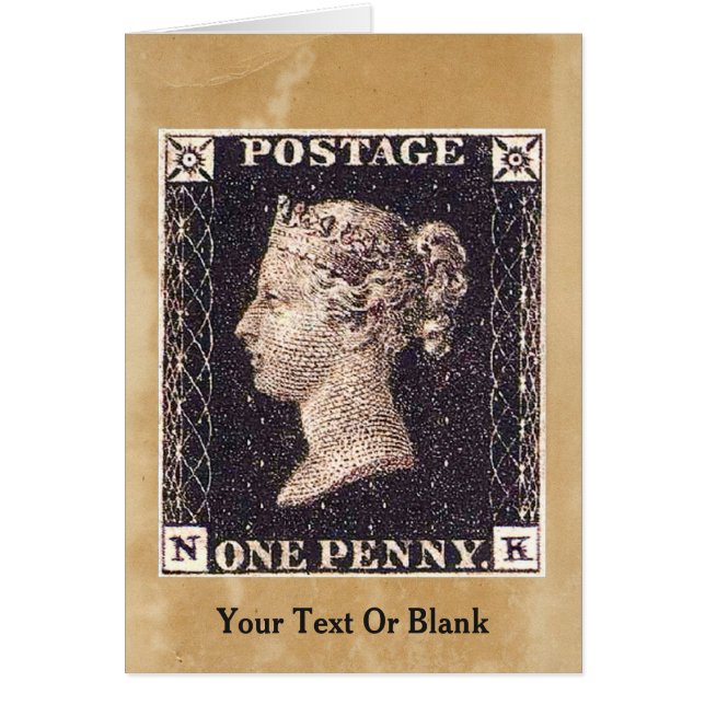 Penny Black Briefmarke (Vorne)