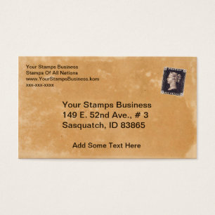 Penny Black Briefmarke Dealer