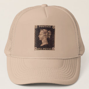 Penny Black Briefmarke Truckerkappe