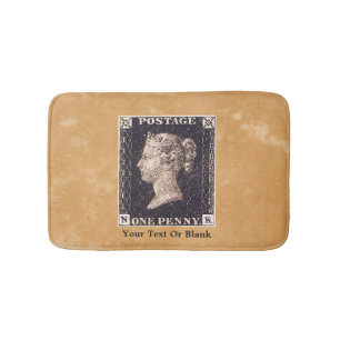 Penny Black Postage-Briefmarke Badematte