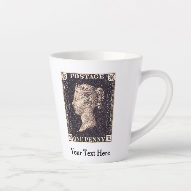 Penny Black Postage-Briefmarke Milchtasse (Rechts)