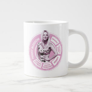 Penny Blossom Info Graphic Jumbo-Tasse