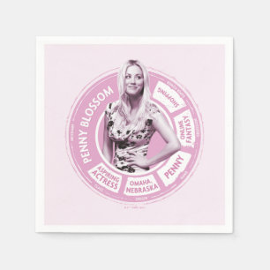 Penny Blossom Info Graphic Serviette