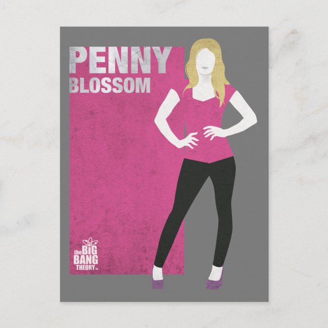 Penny Blossom Postkarte (Vorderseite)