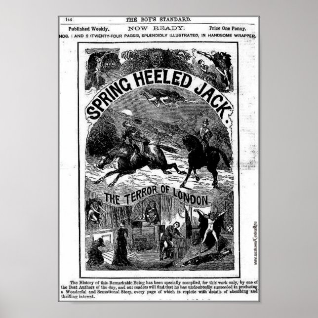 Penny Dreadful-Spring-heeled Jack Plakat (Vorne)