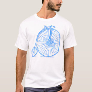 Penny Farthing - Baby Blau T-Shirt