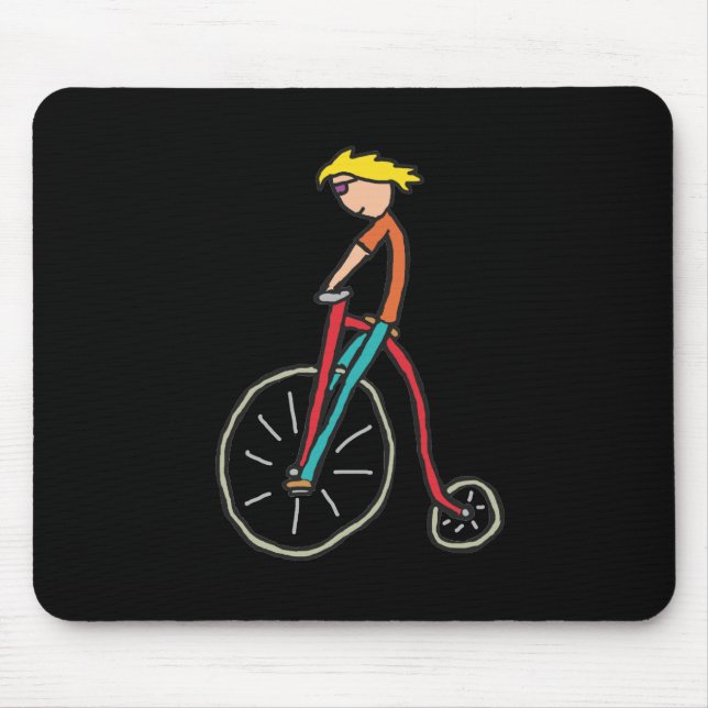 Penny Farthing Mousepad (Vorne)