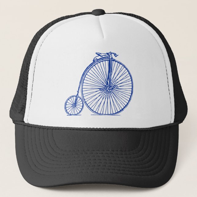 Penny Farthing - Navy Truckerkappe (Vorderseite)