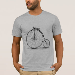 Penny-Farthing Vintages Hoch-Rad Fahrrad T-Shirt