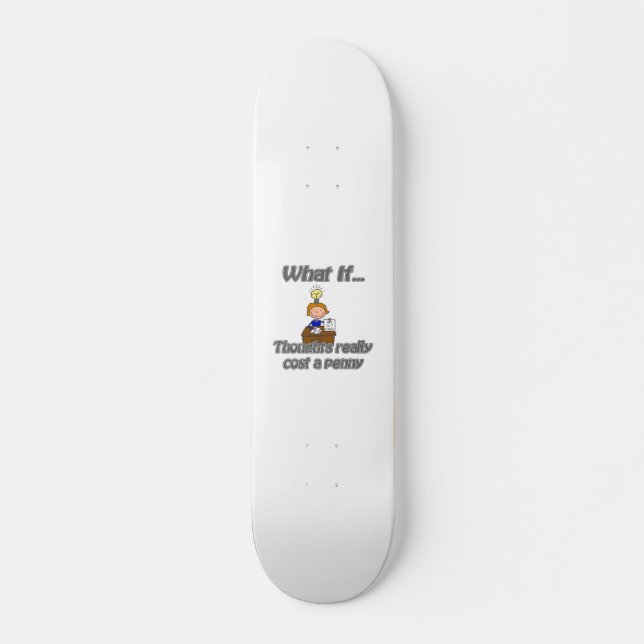Penny-Gedanken Skateboard (Vorne)