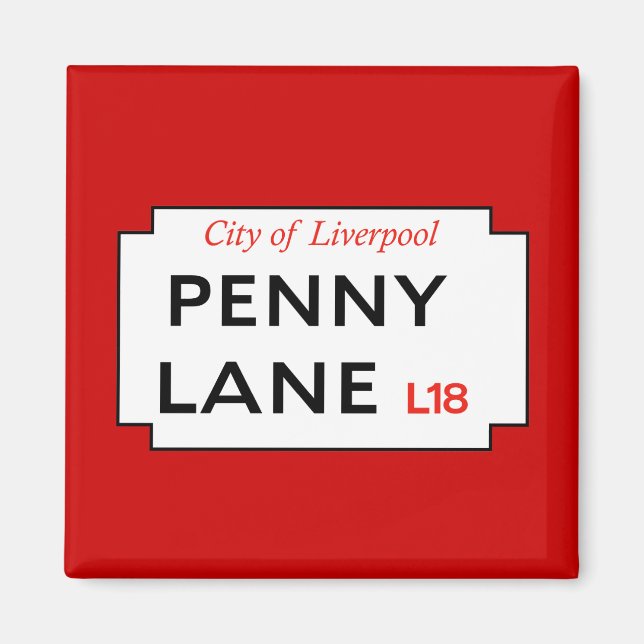 Penny Lane Magnet (Vorne)