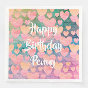 #Penny Partyservietten alles Gute zum Geburtstag Serviette