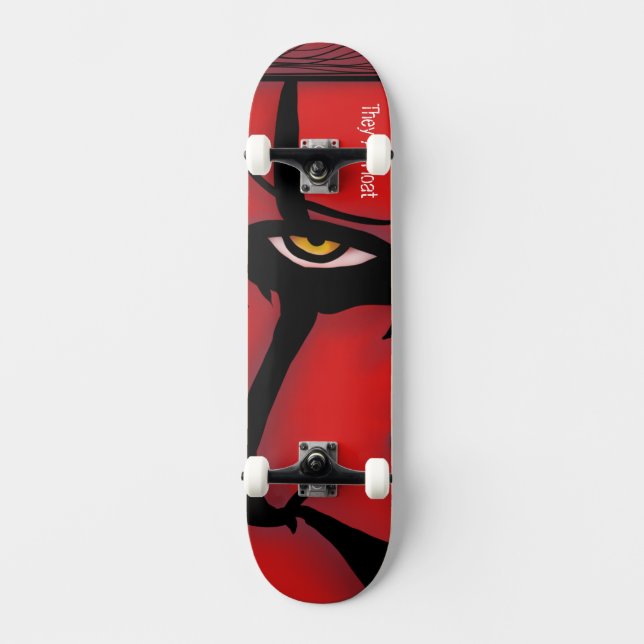 PennyEyez Skateboard (Vorderseite)