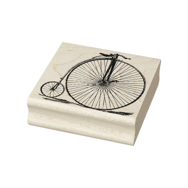 Pennyfarthing Gummistempel (Stempel)