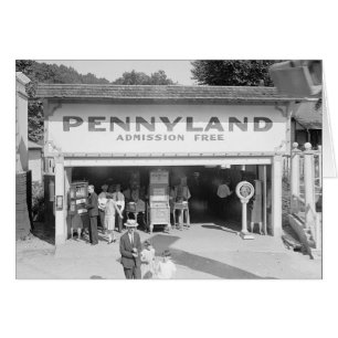 Pennyland Arcade, 1928