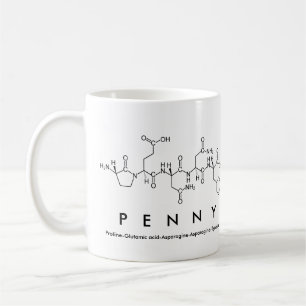 Pennypeptid-Namen-Tasse Kaffeetasse