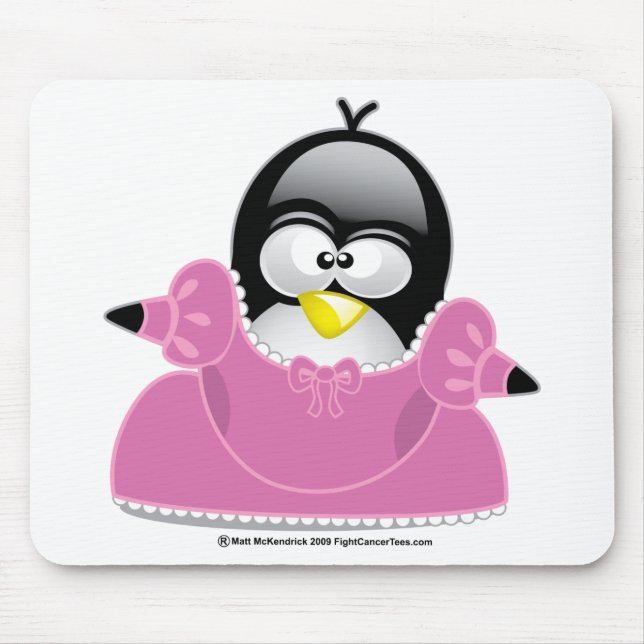 Penquin Prinzessin Mousepad (Vorne)