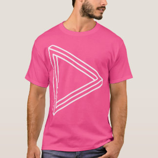 Penrose-Dreieck Optische Täuschung Unmögliches Dre T-Shirt